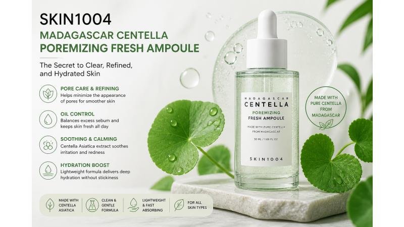 SKIN1004 Madagascar Centella Poremizing Fresh Ampoule